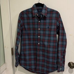 Ralph Lauren Classic fit long sleeve shirt S plaid multicolor